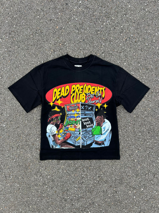 Black “Bet On Yourself” Graphic Tee
