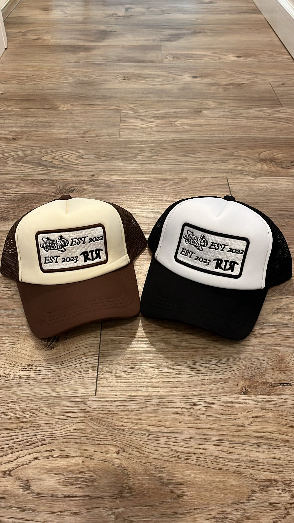 Dead Presidents Club RTR Collaboration Trucker Hats